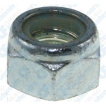 AMZ Clips And Fasteners 100 12mm 1.75 Metric Nylon Insert Lock Nuts DIN 985