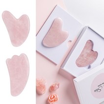 [유유존]핑크로즈괄사마사지기 얼굴 바디 경락 림프 브이라인, 핑크로즈괄사마사지기_하트