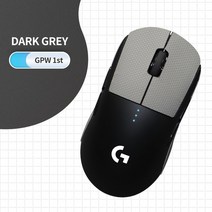 편한 마우스 Logitech G Pro X Superlight GPW 무선 마우스 그립 테이프 스케이트 핸드메이드 스티커 미끄, 03 GPW-1-grey