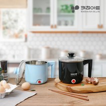 키친아트 라팔 여행용 전기 라면포트 라면쿠커 1.0L, 키친아트 라팔 라면포트 1.0L (스카이블루)