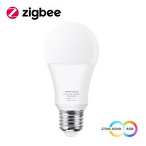 18W Tuya Wifi 스마트 전구 RGB E27 Zigbee Led 홈 램프 110V Alexa Google 호환, Zigbee Version, CHINA, 15W 110V + 1PCS