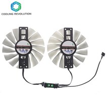 그래픽카드 Emtek palit gtx1070 gamerock 프리미엄 에디션 그래픽 카드 gpu 냉각 팬용 95mm fd10015h12s gaa8s2u gtx 1070 쿨러, 없음