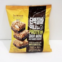 노브랜드 단백질바 미니 224그램 X 1봉지 NOBRAND PROTEIN BAR MINI SUSTAINED ENERGY 224g x 1, 1
