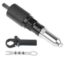 전기 리벳 팅 기계 전기 리벳 팅 드릴 어댑터 리벳 팅 도구 키트 리벳 팅 너트 Macine 어댑터 리벳 팅 U1JB