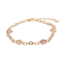 [비앤비골드] 18K 왕관 미니볼 팔찌 NPB14652