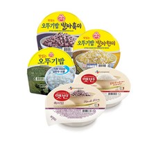 CJ 햇반 흰쌀밥 오뚜기 맛있는밥 현미밥 흑미밥 210g 12개/24개/30개 모음, 상세페이지 참조7, 햇반흰쌀밥 36개