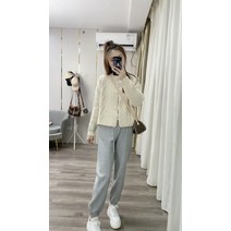 그래니룩 간절기 옐로우 일타스캔들 남행선 꽈배기 미니 가디건 레트로 러블리 숏 봄신상 베이직 레이디스 화이트