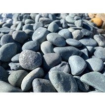 자연산 바다자갈20kg 해미석 흑색 그린 흰색, 그린20kg