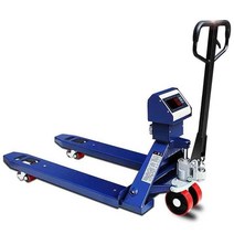 물류창고 파렛트 무게 측정 저울 지게차저울 산업용, 1톤 폭 58cm(블루 하이 인쇄기능탑재)
