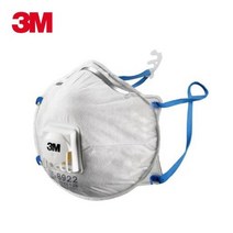 3M 방진마스크 8922 (1급/흄) 산업 공사 작업 마스크 _ 2022975EA