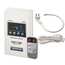 우리엘전자 UTH-170R 난방필름 온도조절기 전문시공업체 상담환영 타업체AS가능, UTH-170R+습식센서+파워코드선
