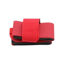 스키 폴대 나일론 가방 조정 가능한 폴 숄더 핸드 캐리어 래쉬 핸들 스트랩 포터 후크 루프 스노우 보드 보호, 빨간색