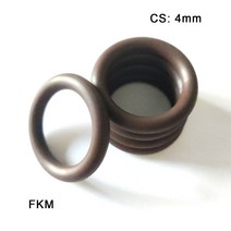 고무와셔 오링 실리콘 구리 스텐 fkm 링 개스킷 cs 4mm od 12mm 60mm 불소 고무 o-링 와셔 오일 노화 마모에 대한 저항 오존 연료 화학 씰, 110x102x4mm 2개, 무작위 색상