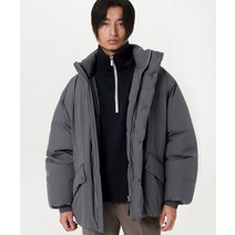 COSTUME O’CLOCK 리뉴얼ver컴포터블 벌룬핏 다운 패딩 다크그레이 COOSJP031D.GRAY COMFORTABLE BALONFIT DOWN PADDING DARK GR