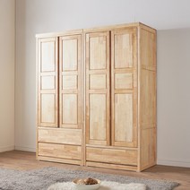 로스트 900 고무나무 원목 키큰 이불장 서랍 장롱, 로스트 원서랍 장롱