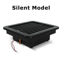 RV 캠핑카 환기 배기 팬 12V 단방향 측면 공기 배출구 방진 팬 캐러밴 외부, 03 Silent Model B