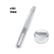 불박기 가죽 공예 불박 도장 기계 제작 인쇄 가방 의류 재킷 코트 수리 도구 25 세트 10mm 12.5mm 15mm #633 655 831 201 금속 프레스 패스너 스냅 버튼, tools for 201