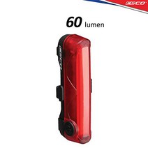 CECO-USA: 60 Lumen USB Rechargeable Bike Tail Light - Super Wide Bright Model TC60 Bicycle Rear Lig, 1