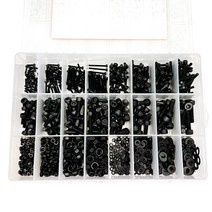 아이베란다 블랙 육각 볼트너트세트 16종 와샤 렌치 포함 고장력 볼트 너트 IV