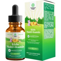 멀티비타민 어린이 면역 지원을 위한 액상 종합비타민 - 연령대의 어린이를 C D3 E B6 및 비타민이 포함된 맛있는 유아용 보충제 고흡수 어린이용, [01] 1.01 Fl Oz (1팩)