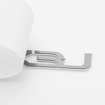 렉서스 ES200 후면 트렁크 로고 ABS 개조 레터 업그레이드, 02 Bright black_35 LM300h