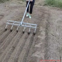 종자파종기 고구마 배추 마늘 모종심기 도구 캐기, 원형 튜브 65cm 4개 톱니