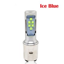 바이크 오토바이 라이트 전조등 램프 튜닝 H4 H6 BA20D P15D LED 헤드 전구 12SMD 3535 1200Lm H6M 모토 스쿠터 ATV 악세사리 안개 화이트 옐로우 블, [06] BA20D Blue, 06 BA20D Blue