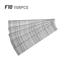 전기타카 전동 실 타카 네일건 1105 피스 F15 F20 F25 F30 스트레이트 브래드 네일 304 스테인리스 스틸 스테이플러 네일러 스테이플 목공 가구 diy용, CHINA, F10, 01 F10