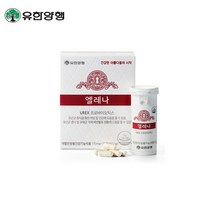 유한양행 엘레나 UREX 여성 질 건강 유산균 프로바이오틱스 60캡슐, 3개