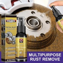 Rust Remover자동차 유지 보수 슈퍼 녹 제거제 다목적 스프레이 30ml 금속 크롬 페인트 철 분말 청소, 한개옵션0