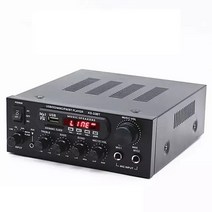 인티앰프 av리시버 포노앰프 마이크프리앰프 하이파이로즈 2000w 홈 증폭기 오디오 220v 베이스 오디오 전원 블루투스 디지털 앰프 hifi fm usb sd led 호환, 협력사, 1000w, 110v