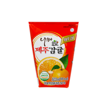 두레생협 제주 한라봉감귤 즙 125mlX10개 무농약 감귤 착즙 쥬스 주스, 감귤주스