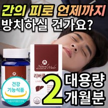 간 피로 건강 개선 에 도움 밀크시슬 밀크씨슬 밀크 시스 티슬 실리 마린 마리 엉겅퀴 엉겅키 비타민 B1B B2 B6 B12 호박씨 마늘 오일 스트레스 만성 피로 누적 얄 약 케이, 2개월 / 60캡슐x1개 + 사은품