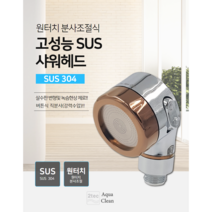 2TEC SUS 살수판 미용실 미니헤드 세발헤드 세면대 겸용샤워기 미니 골드링, 미니블랙링