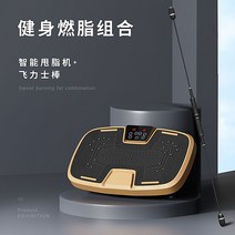 남자 음파진동기 전신 홈트 뱃살 음파 운동기구 쉐이크 덜덜이 다이어트 기구, 골드 플렉스 스틱+스마트 지방 제거기헬스 지방