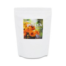 뉴트로웨이 메리골드차 100티백 마리골드꽃 금잔화 금송화 꽃 차 물 건강 전통 눈에좋은 핫 시원한 삼각티백 효능