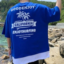 (스나이퍼샵) 엔조이서핑 레이어드 티셔츠