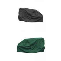 GHSHOP 정원용 먼지에 대한 2x 헤비 듀티 로그 스플리터 레인 커버, 그린+블랙, 옥스포드 천
