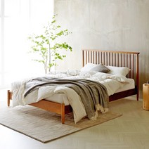 펠리스침대 엘린 원목 침대 프레임 Q 퀸 2colors, 내추럴