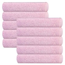 송월타올 130g 브라이튼 세면타올 10장, 핑크, 10개