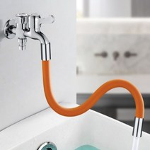 호스 수도꼭지 워터탭 자유변형수도꼭지 연장호스 자유변형호스 연장수도꼭지 자유조절호스 샤워기 KK174, 1개