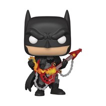 Pop! DC 히어로즈: 기타를 들고 있는 데스메탈 배트맨 비닐 피규어