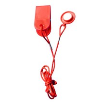 실행 기계 안전 키 디딜 방아 자기 보안 스위치 잠금 비상 정지 스위치 활성화 피트니스 액세서리, 빨간색