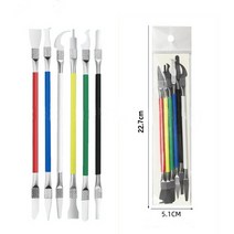 전자 수리 도구 키트 IC 칩 접착제 제거 나이프 분해 컴퓨터 CPU PC 전화 태블릿, 중국, 1에서 6