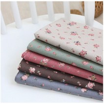 혜인천 20수 면원단 로맨틱한 쉐비로즈플라워 color 5종, 내추럴