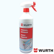 ZUE969197 곰팡이제거제거제 0890 1000ML 970 뷔르트 WURTH 독일 곰팡이 젤 텐트 벽지 천장, 1