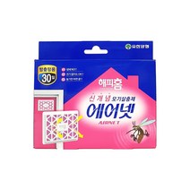 유한양행 해피홈 에어넷 방충망용 모기향 모기퇴치제, 에어넷 방충망용 x 5개