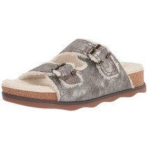 Clarks 여성용 Brynn 스파클 플랫 샌들 Taupe Interest 10