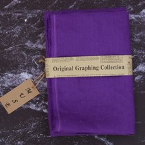 대폭36수린넨 바이오워싱무지 블루퍼플계열 5color, 보라