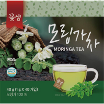 라이브잇 꽃샘 모링가차, 40g, 40개입, 10개